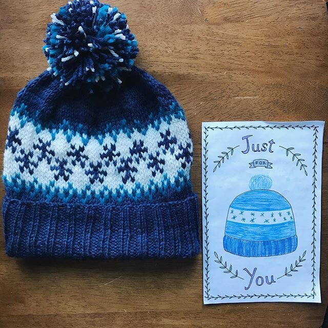 Three Knitspiration hats done and gifted: ✅ ✅ ✅ 
I really do enjoy doing these projects with my kids for their teachers. It&rsquo;s so fun to see their ideas and the excitement they have over the hat. Now that we have a couple more knitters in the ho