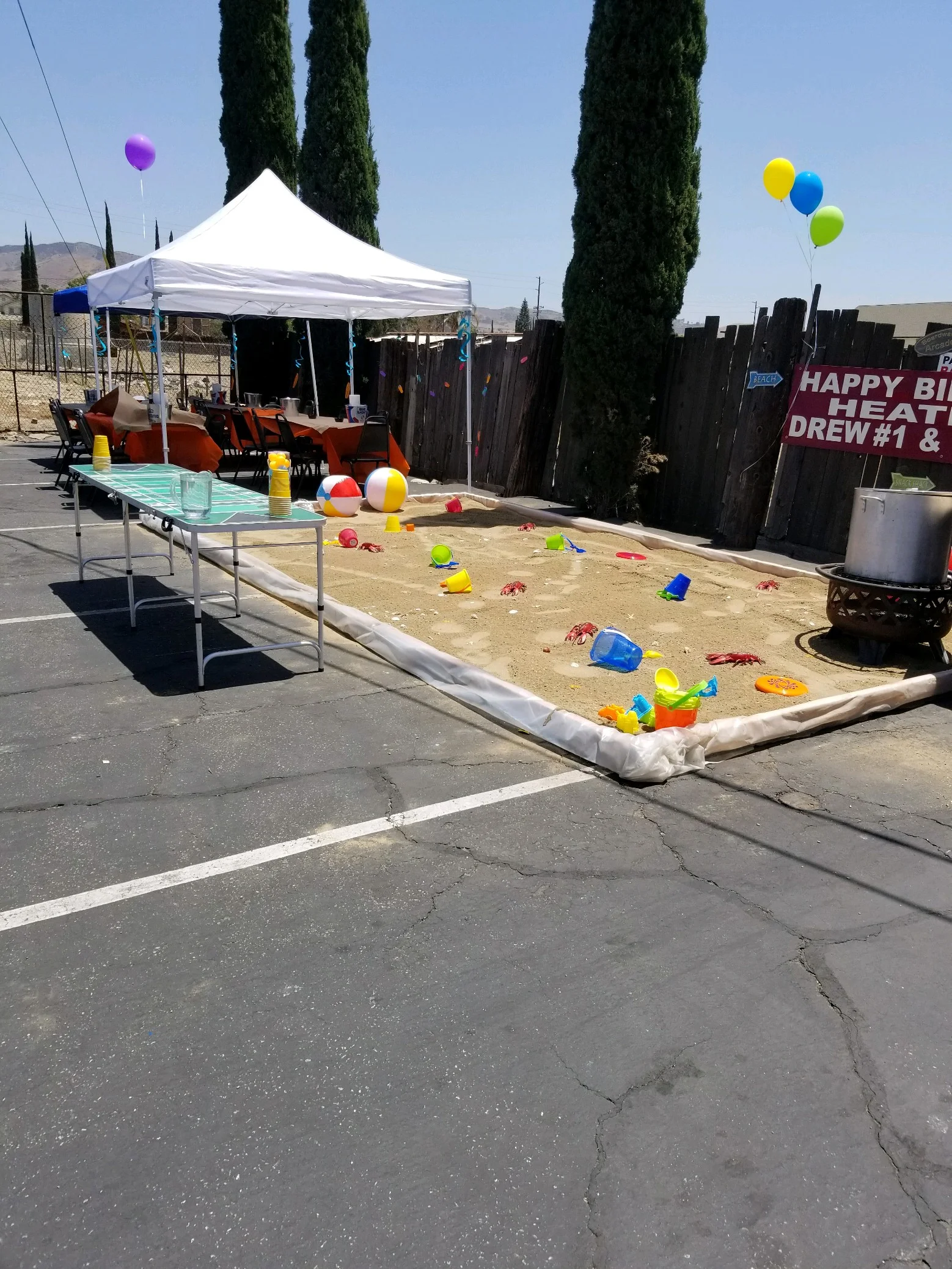 Barnacles Clam Bake 2018 Pit