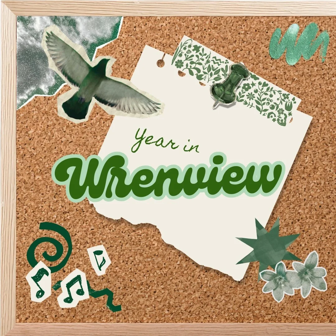 From our flock to yours, Happy New Year!!! 🎉🐦&zwj;⬛💚
So many amazing memories from this trip around the sun &amp; many more sure to come! We hope your new year is filled with good friends, good music, and lots of birdseed ~ tweet tweet!