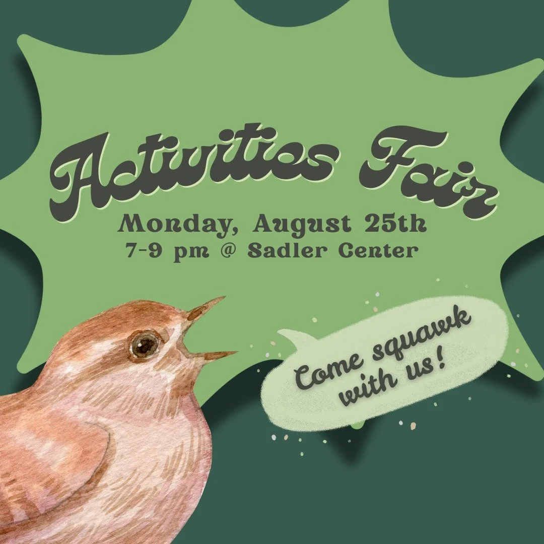 Do YOU like to sing? Come visit us at the activities fair tomorrow, August 25th from 7:00-9:00 pm at Sadler! Ask us questions about anything, sign up for an audition slot, or just say hi! We hope to see you there! :-)