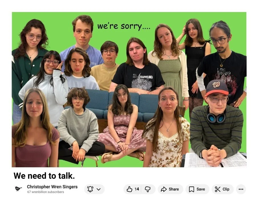 Addressing the rumors. We were unaware that there are in fact more than 10 wrens and we deeply apologize. We will do better. Smash that like and subscribe button turn on that bell and be at ewell portico april 1st for our public apology and giveaway 