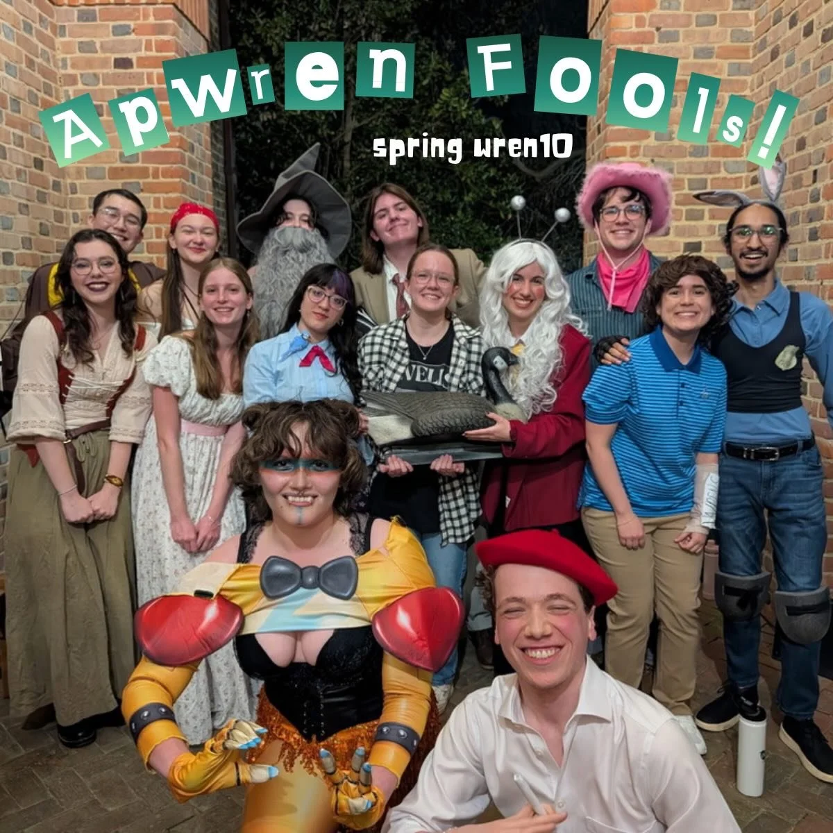 APWREN FOOLS!!!! 🎉🎉🎉 we hope we fooled ya last wednesday 😛🪄💥 we're just like joker. from the movie joker