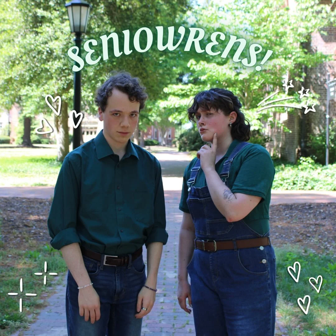 Last but most certainly not least, our incredible seniowrens!!! 💚💚💚💚 We love 'em endlessly and can't wait to see them do such amazing things!!! 

Max joined in spring '24 and will be graduating with a major in Sociology and minor in Psychology! H