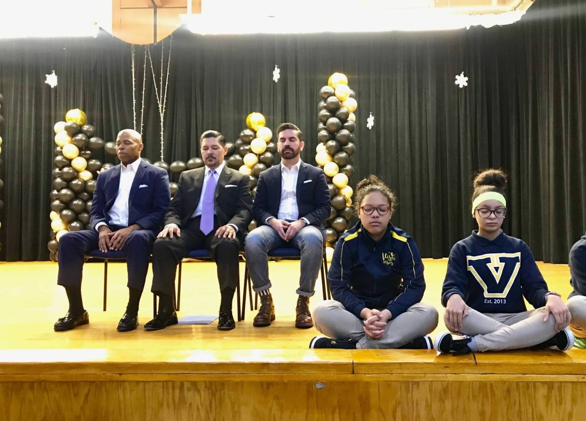 BKReader: BP Adams Launches Program to Teach Meditation in East Brooklyn Schools (Copy)