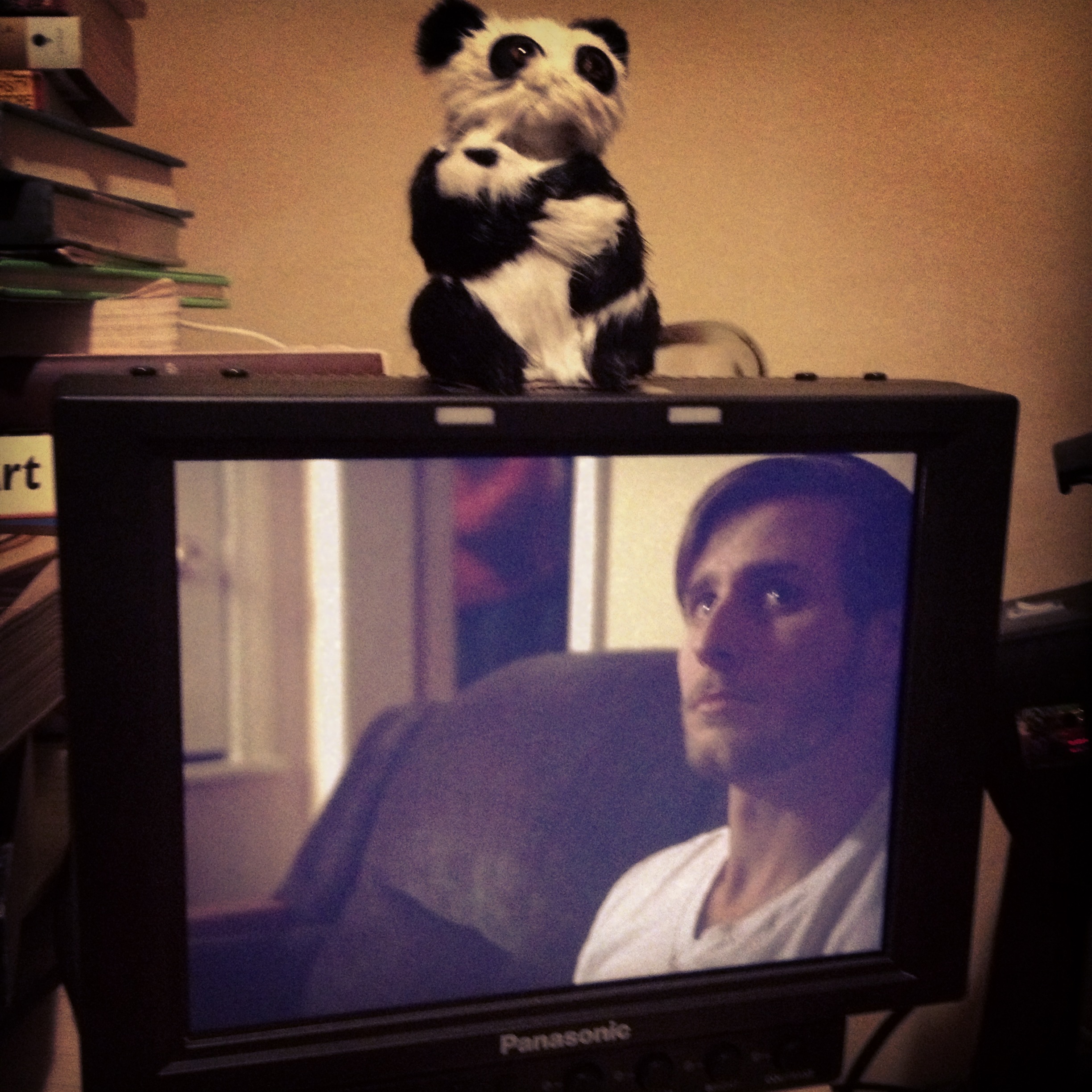 Franklin holding down Video Village