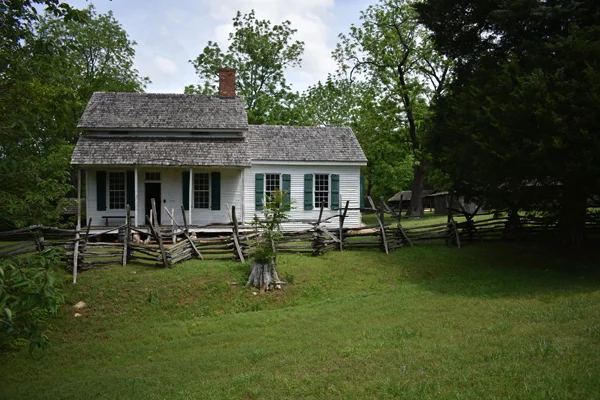 Colonel William Bratton Home in historic Brattonsville, SC