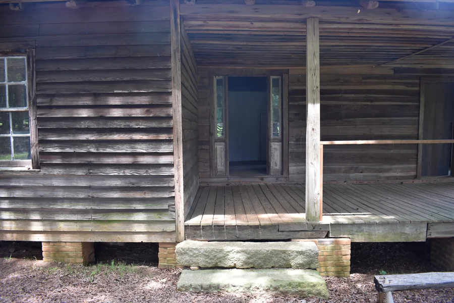 The Smith Cabin at historic Brattonsville