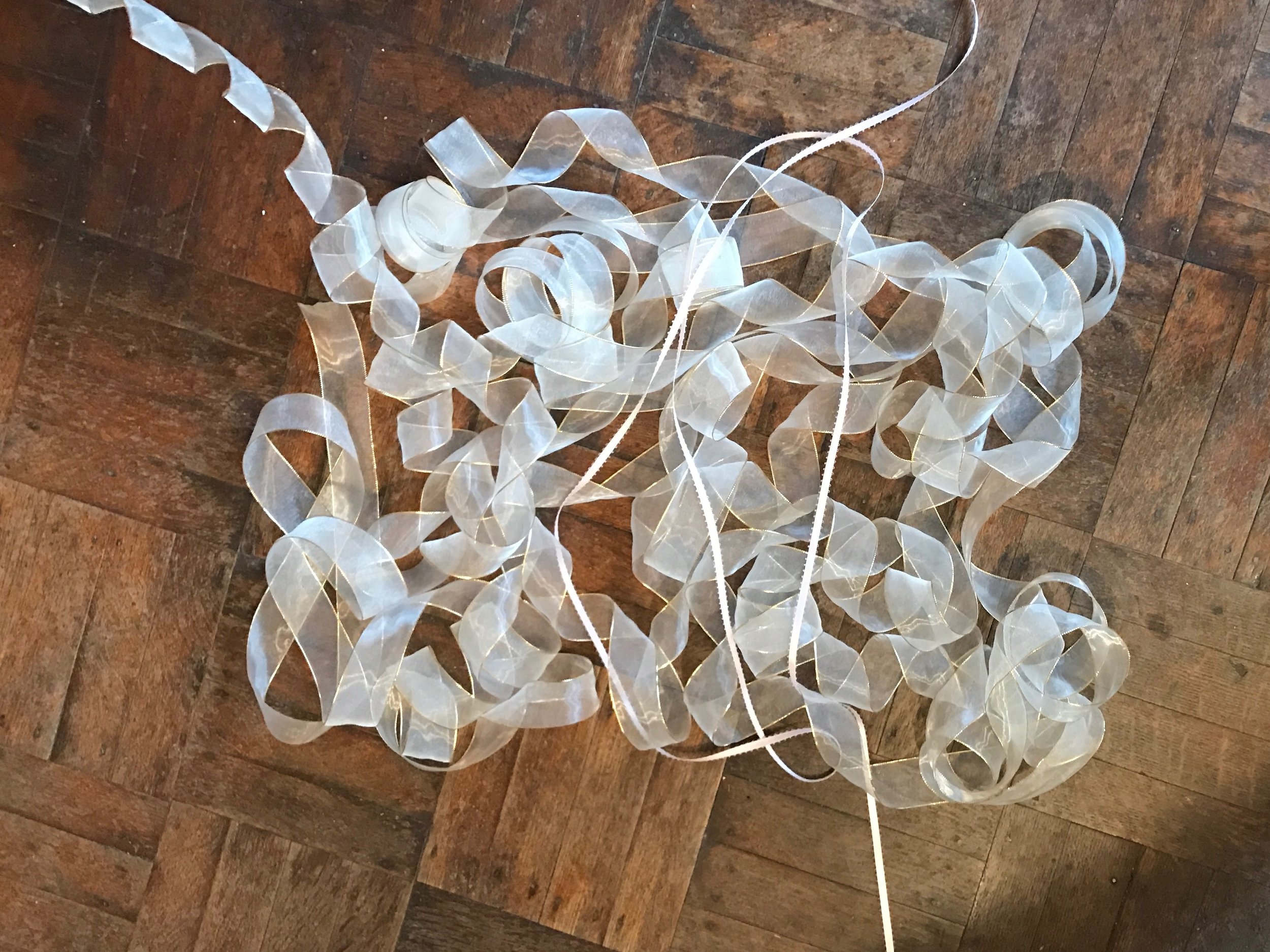 Ribbons as Drawings, 2017.