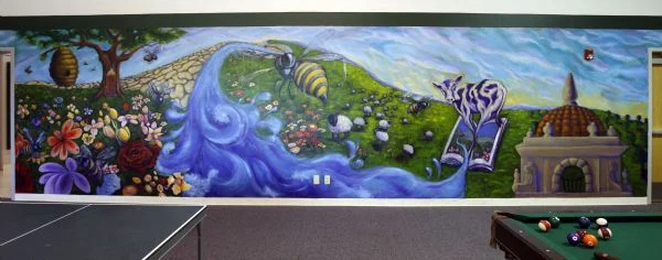 Mural Crew, Columbus Center, South Salt Lake Utah