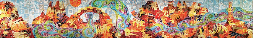 Tile Mural with Bad Dog Arts, Midvale Utah