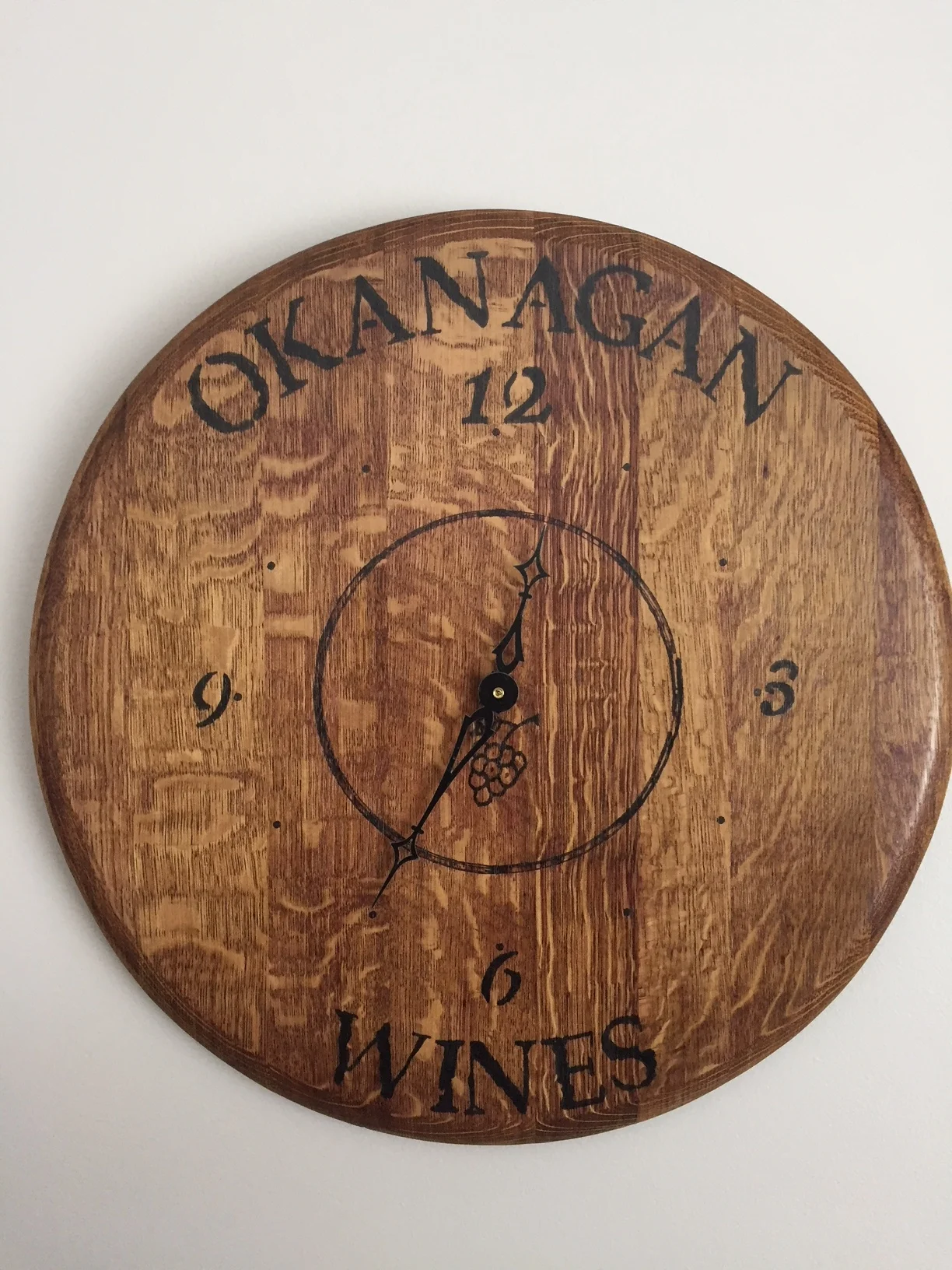 Wine  Barrel clock