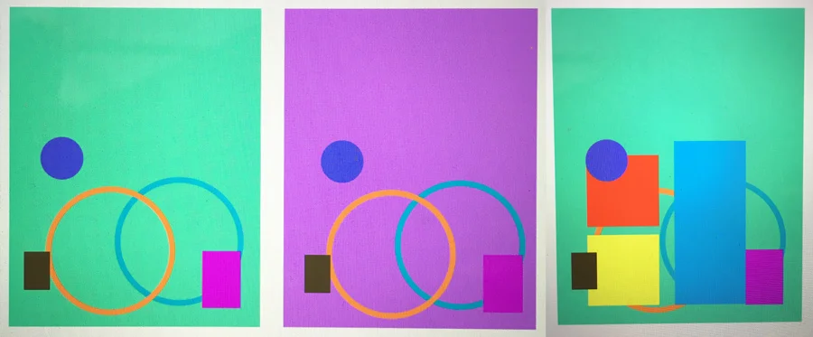  Few of rough color schemes 