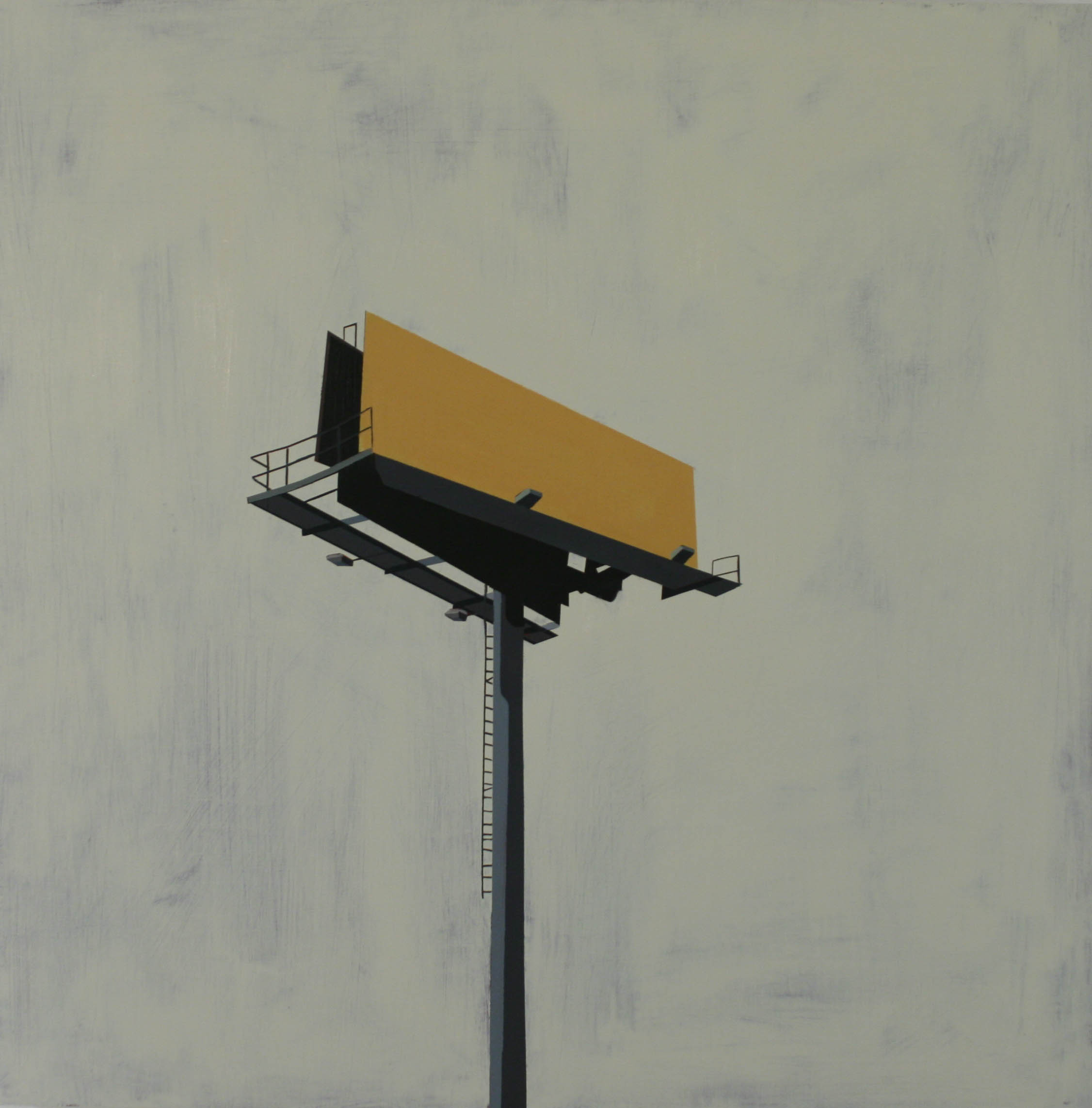   MS028 BILLBOARD IN FLYING JIB   oil on panel | 24" x 24" &nbsp; 2010 