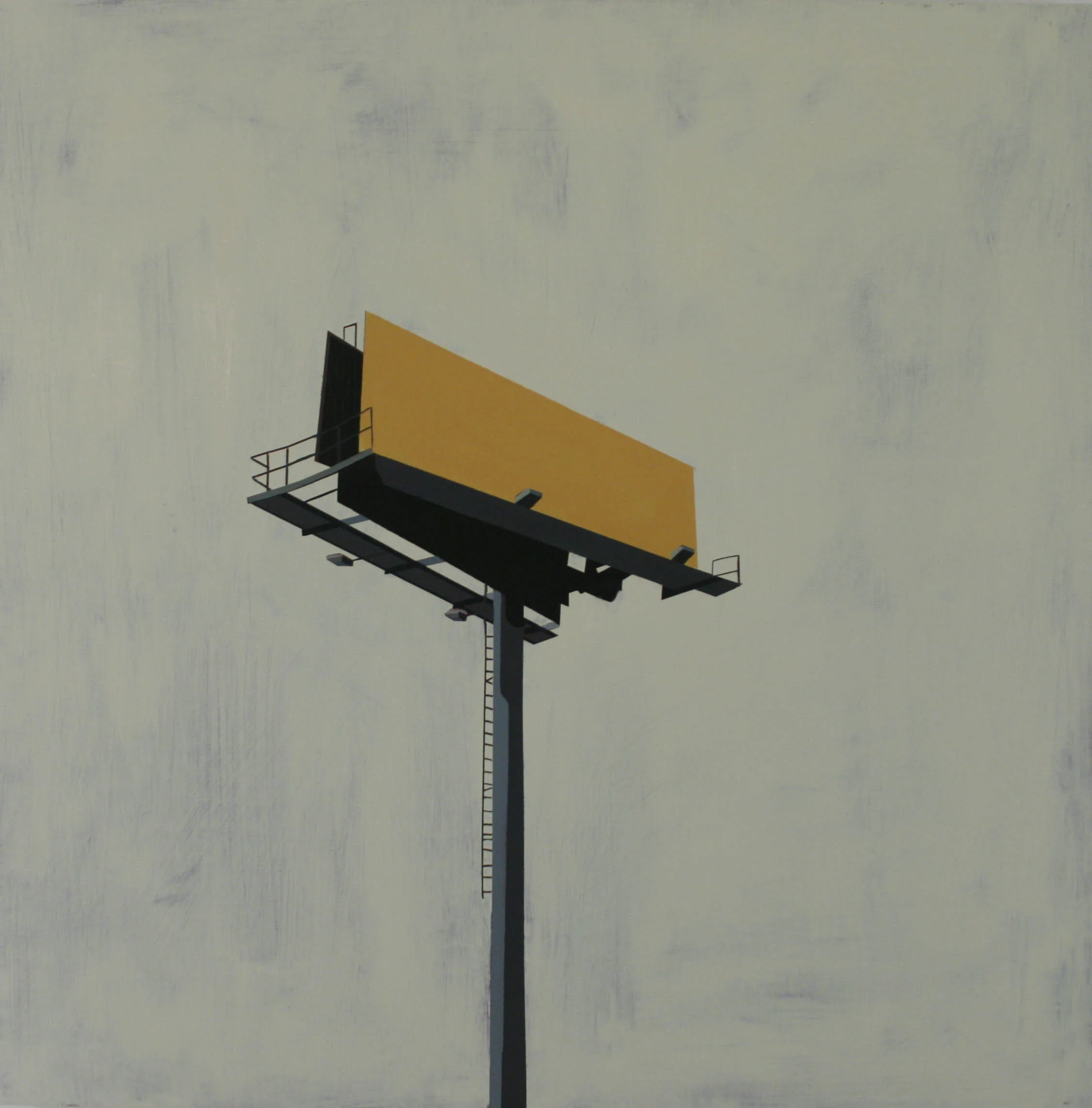 MS028 BILLBOARD IN FLYING JIB oil on panel | 24" x 24" 2010