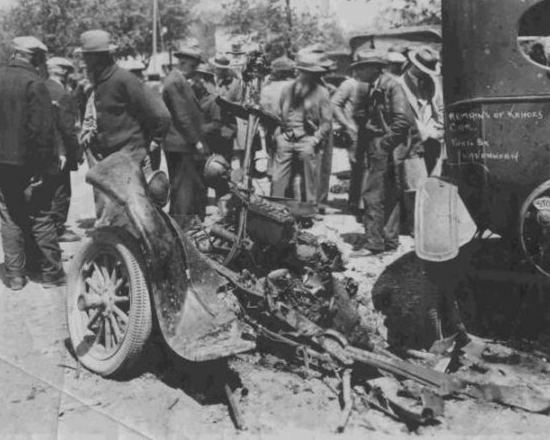 Andrew Kehoe's Truck After Bombing