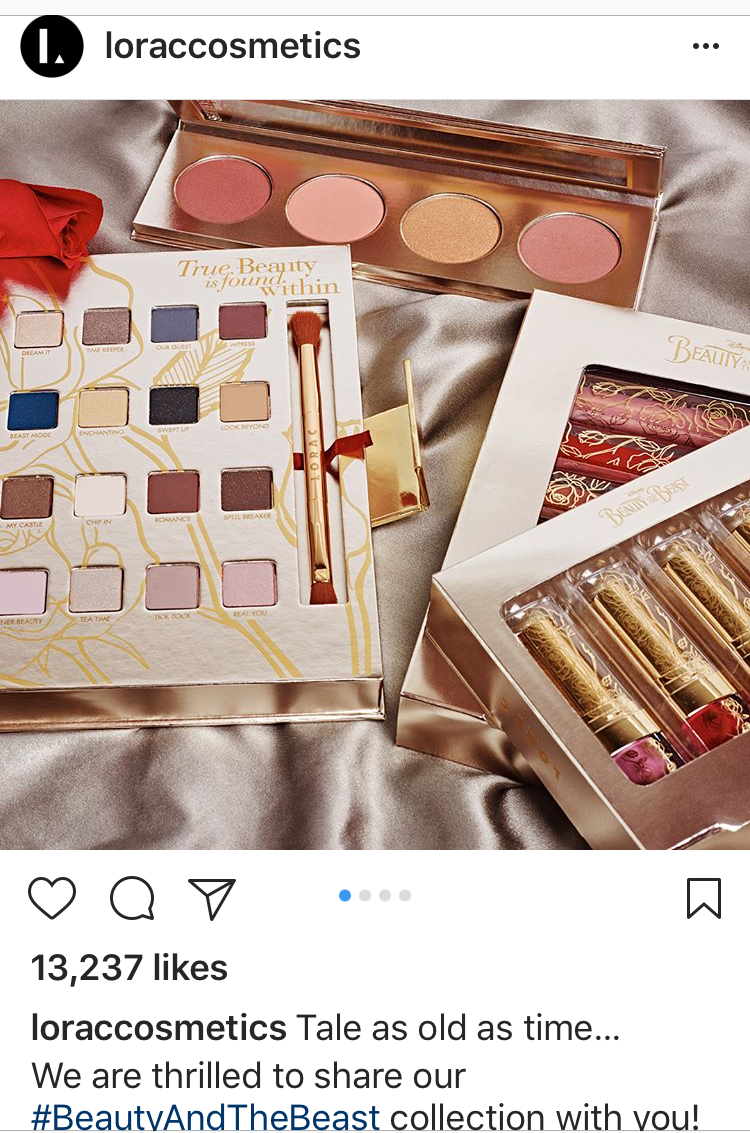 The instagram announcement! 