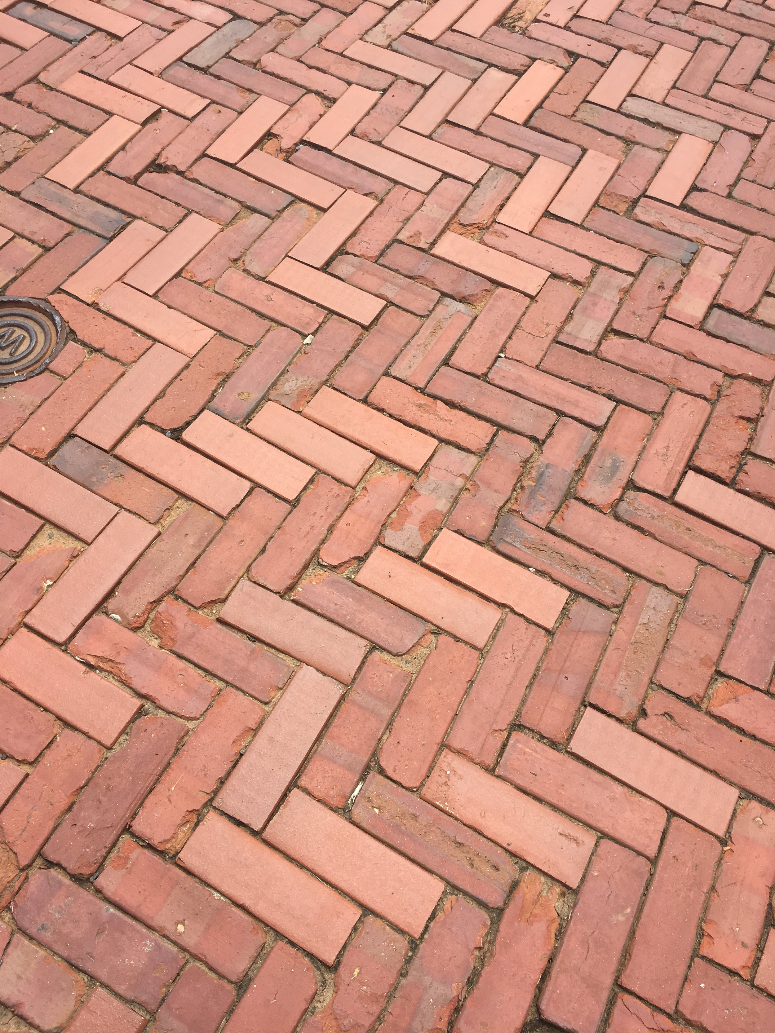 Beautiful Brick Walkway