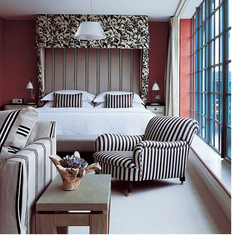 Nobody mixes patterns better than Kit Kemp