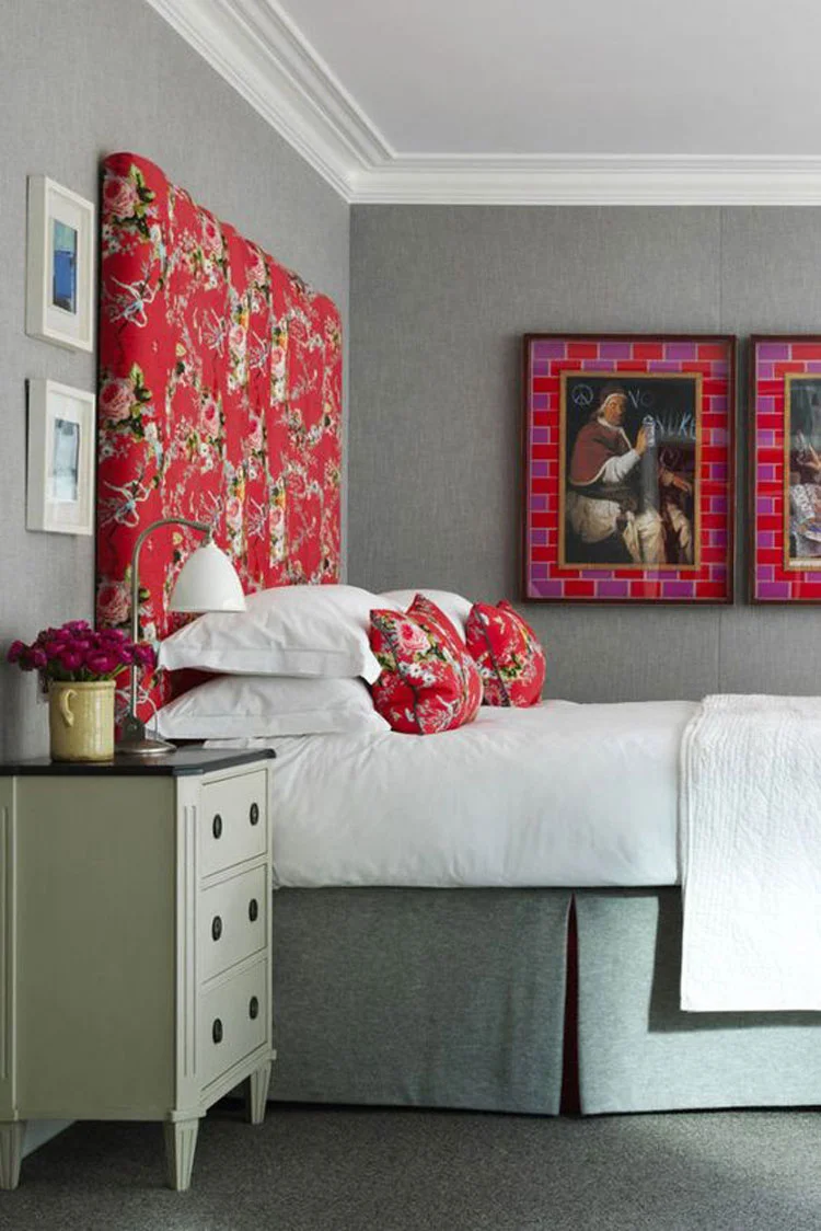 Amazing UK designer Kit Kemp designed all 91 rooms in the London Ham Yard Hotel