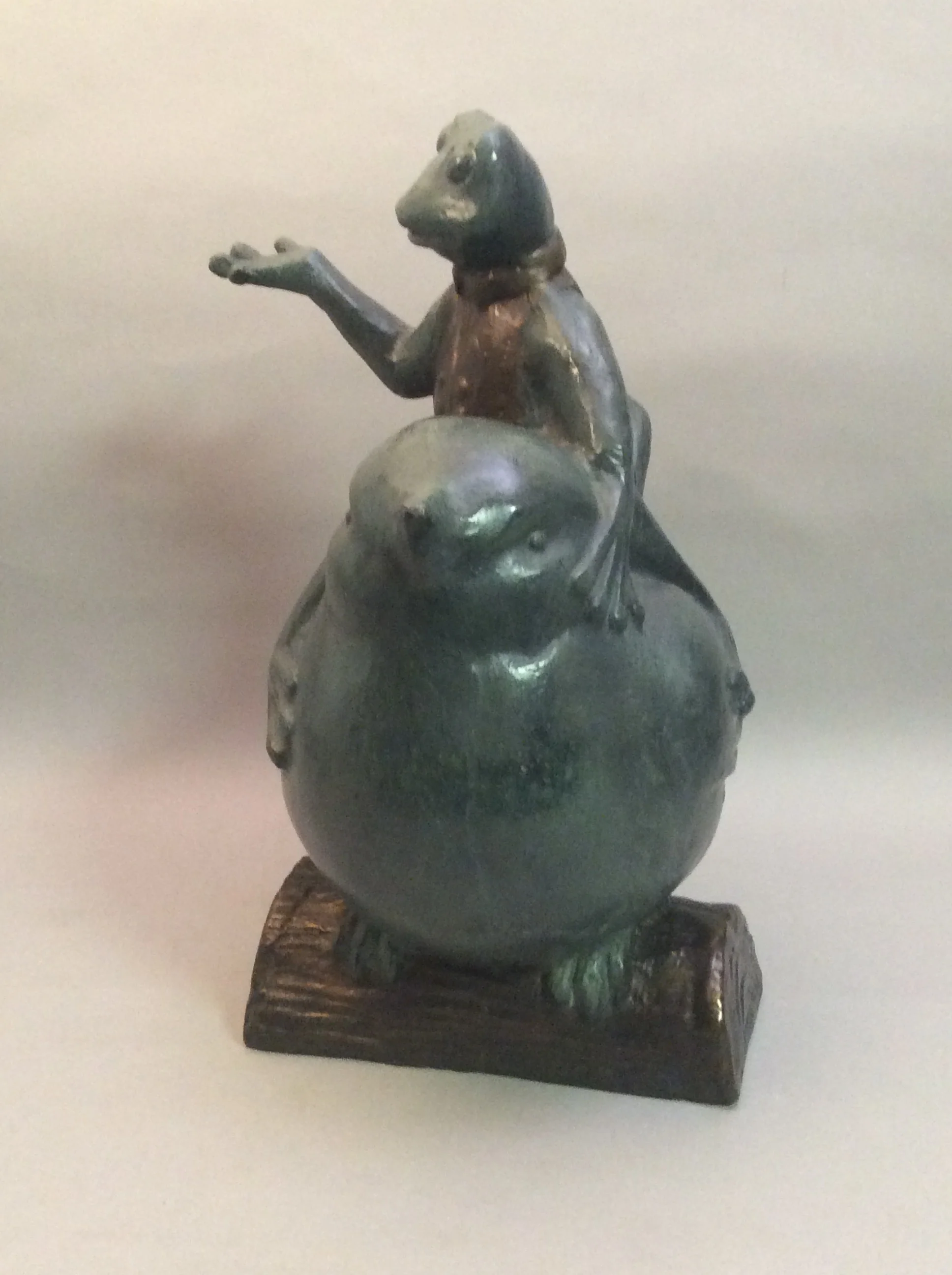 Frog Riding Bird 50683