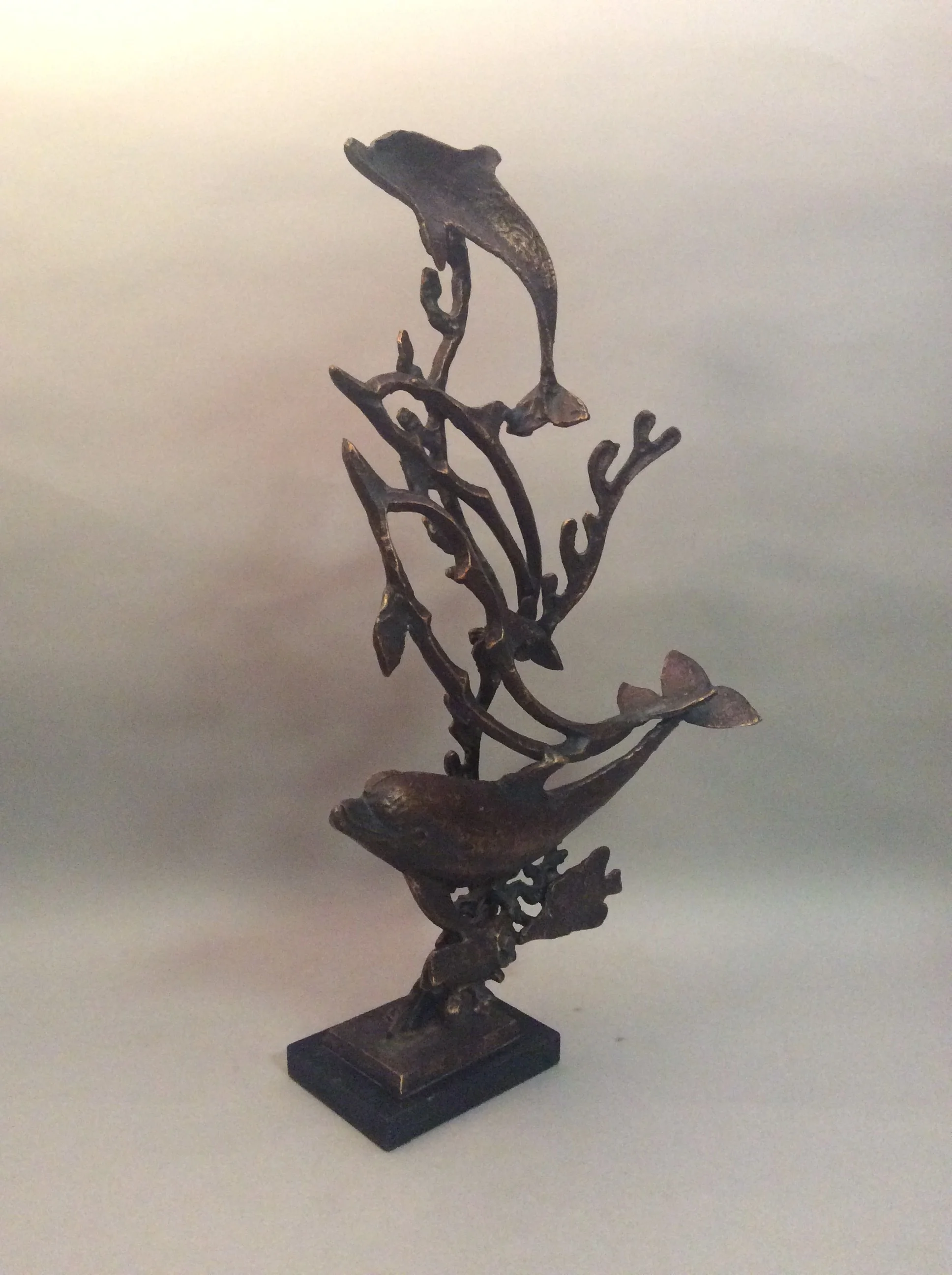 Contemporary Dolphin Figurine