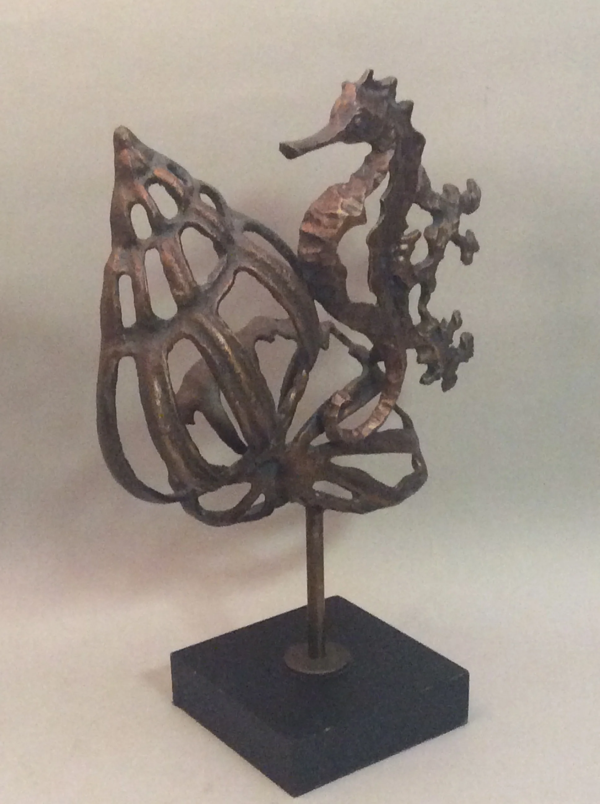 Contemporary Sea Horse Figurine