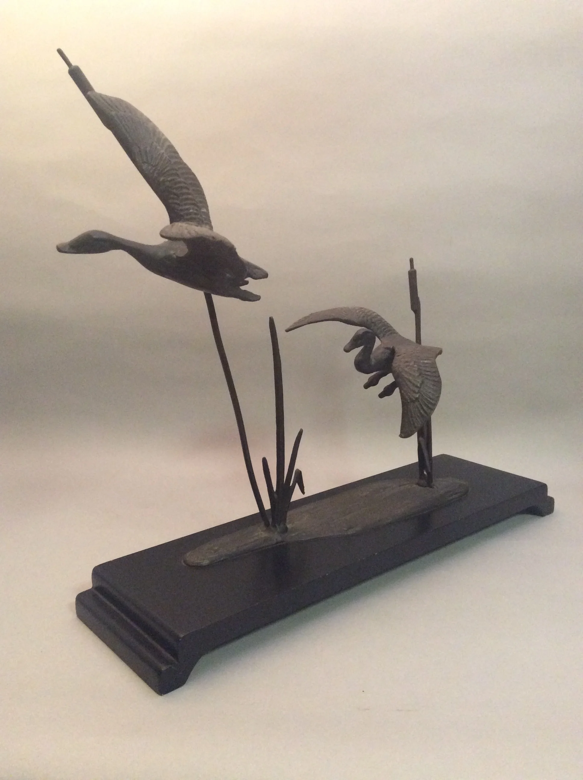 Ducks In Flight Figurine