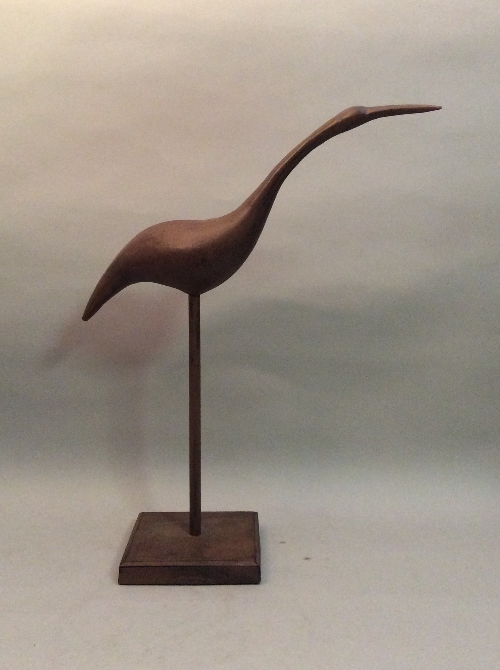 Contemporary Crane Sculpture