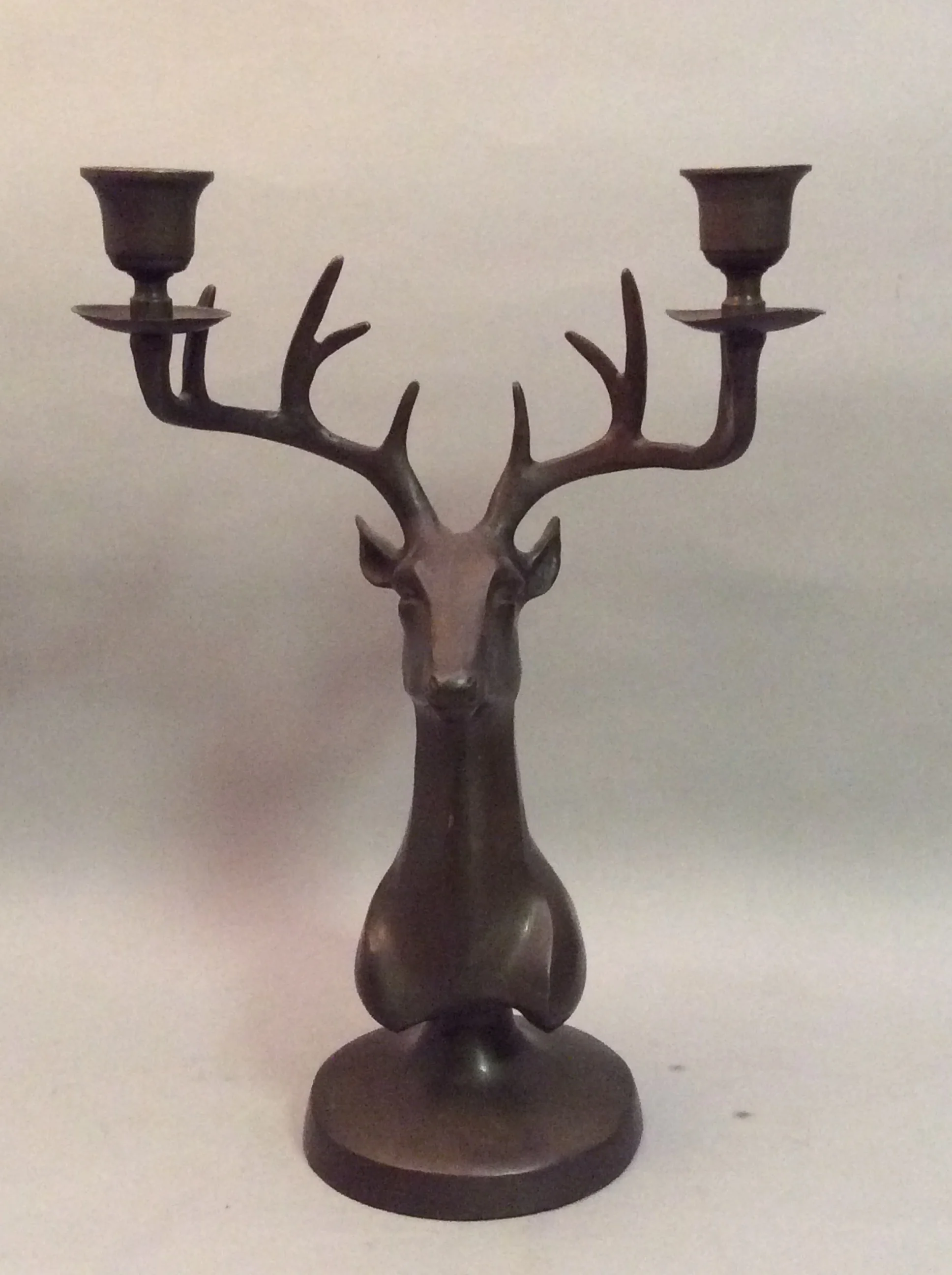 Deer Head Candle Holder
