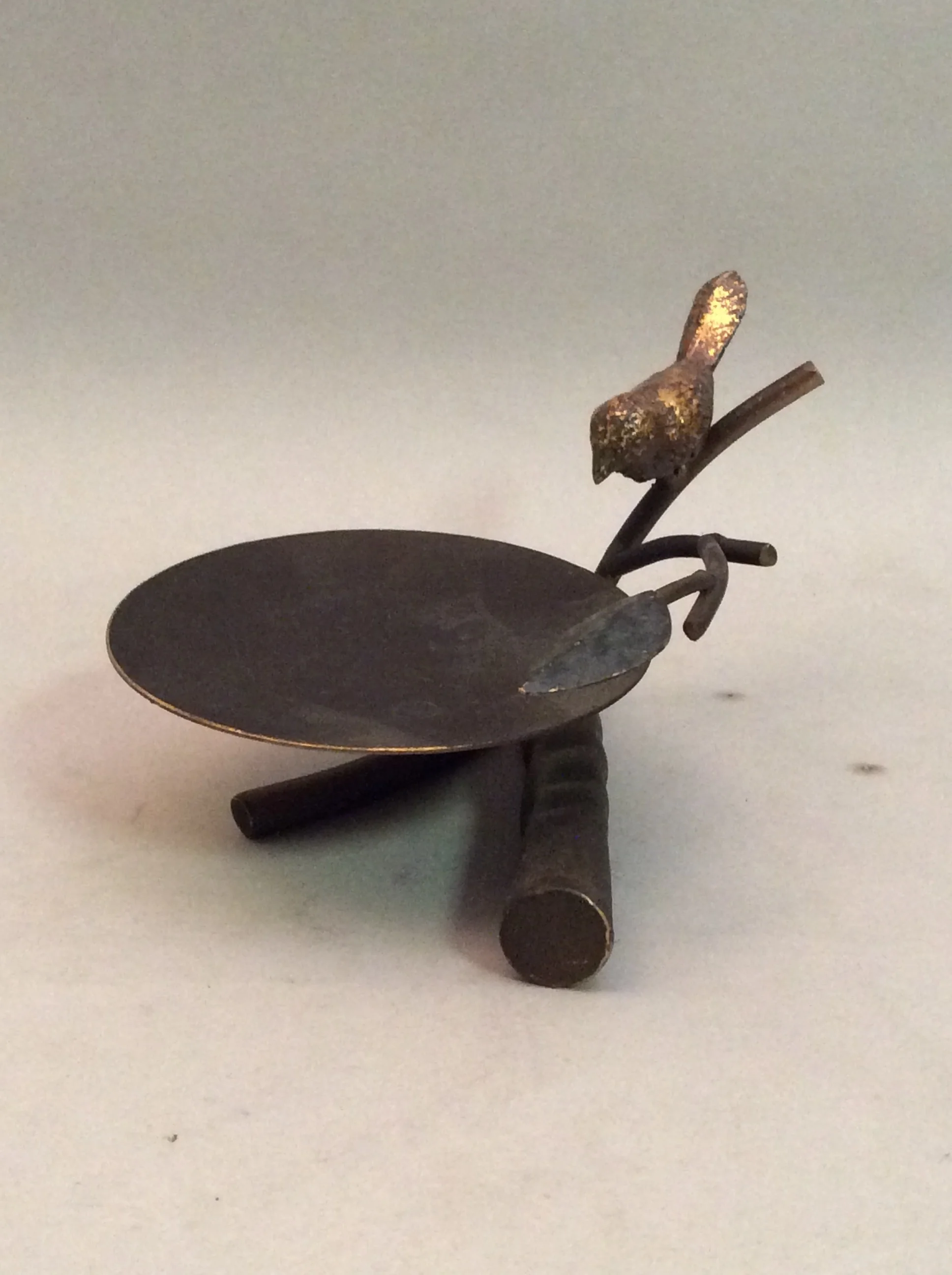 Bird And Twig Candle Holder