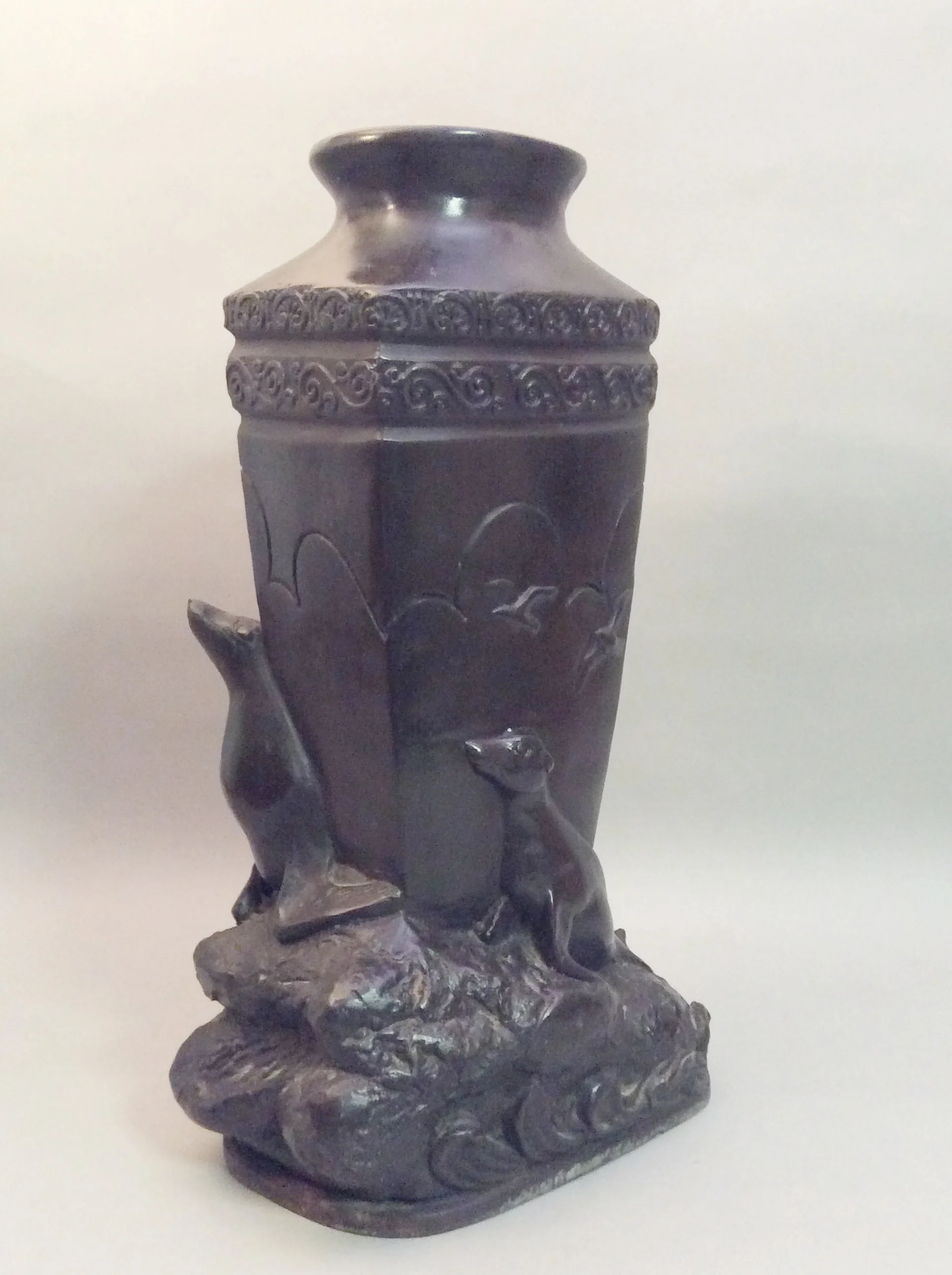 Brass Seal Flower Vase