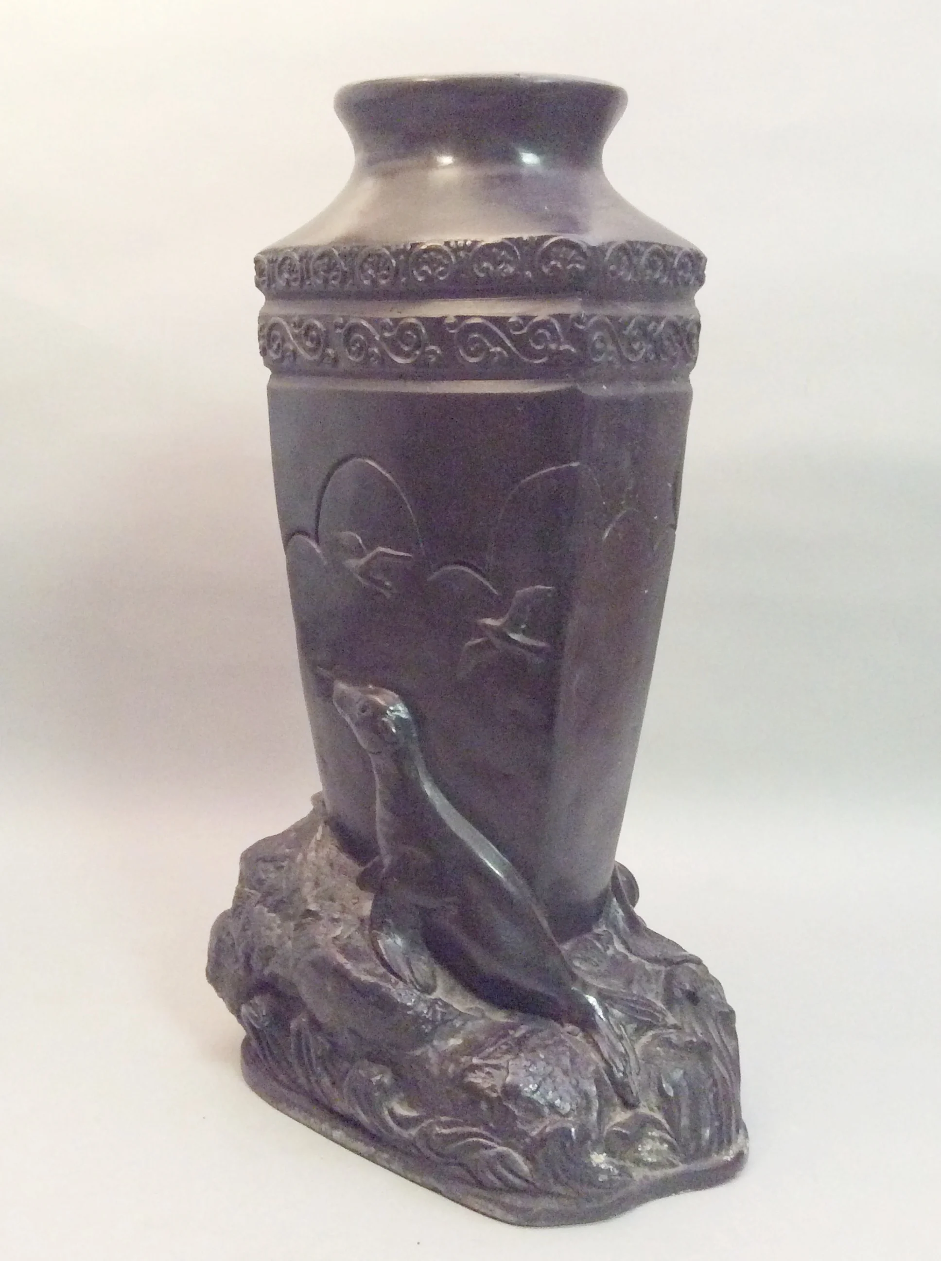 Brass Seal Flower Vase