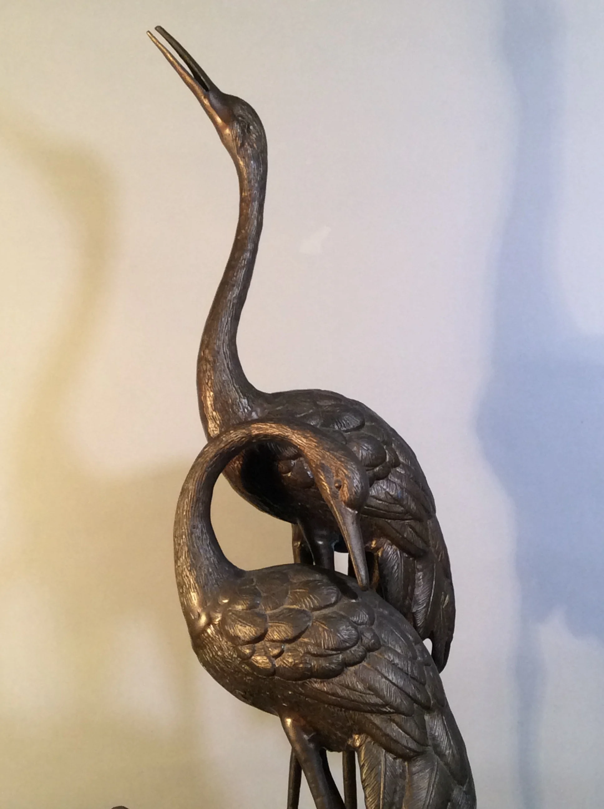 Courting Crane Couple BZ25026