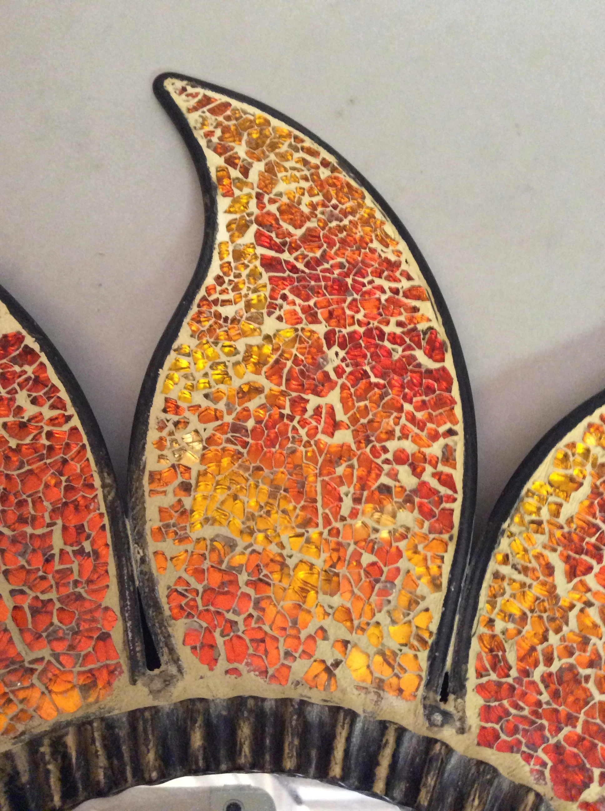 Sun Burst Mosaic Mirror