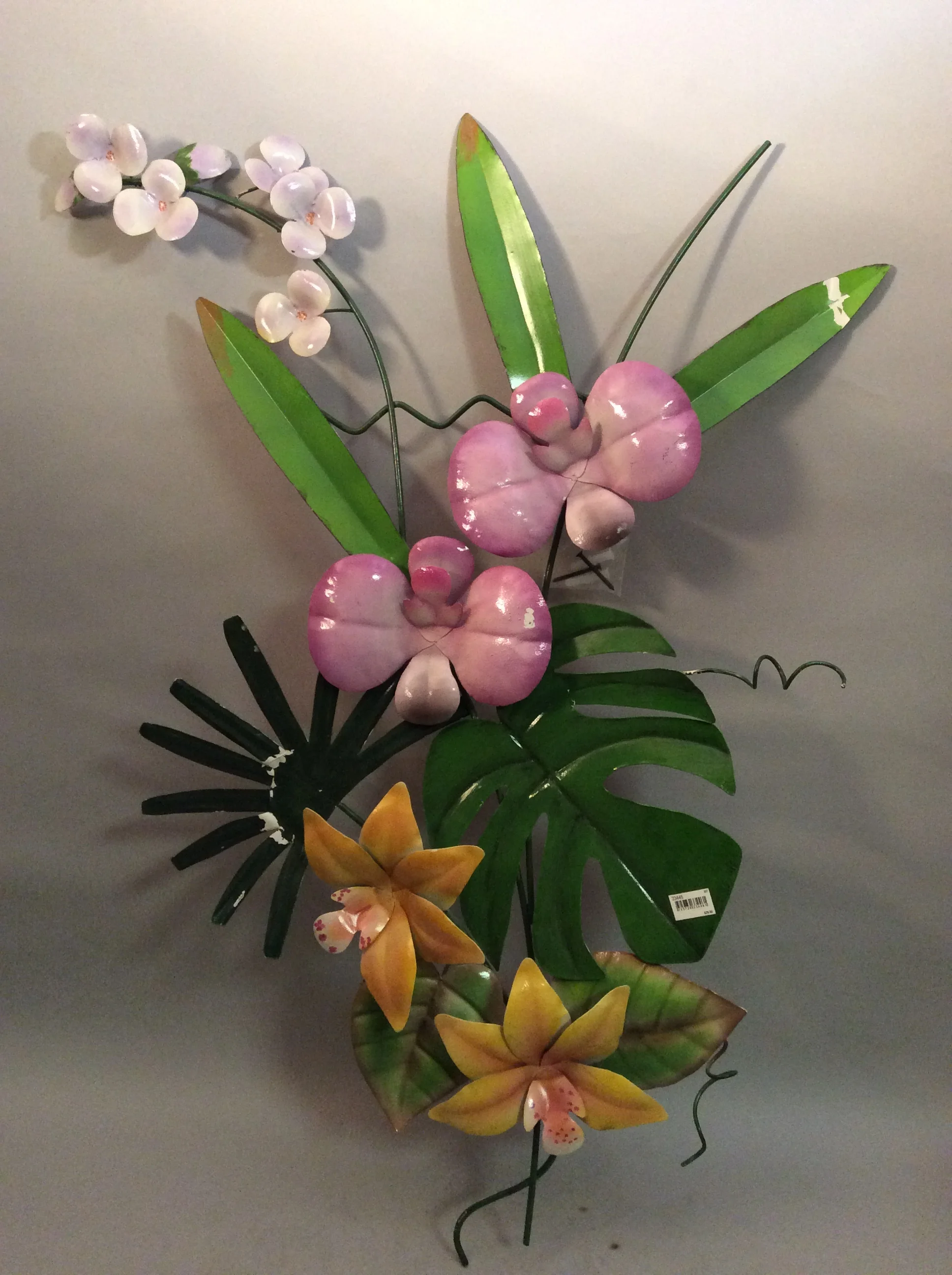 Orchid Wall Decor Piece