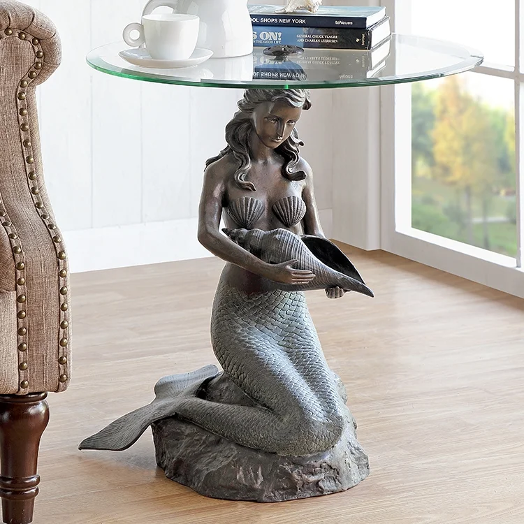 Mermaid End Table Item 34820
