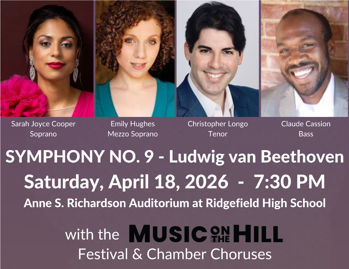 Beethoven's 9th Symphony with the Ridgefield Symphony Orchestra