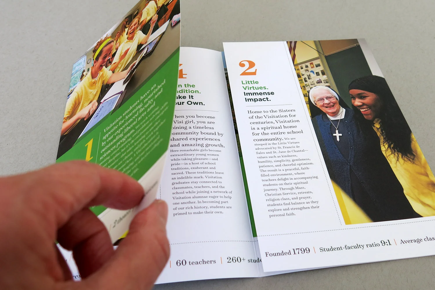 Georgetown Visitation Preparatory SchoolDouble-Gatefold Searchpiece