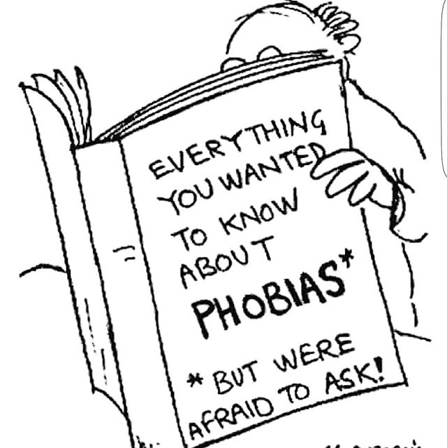 #phobias are very real and can be very debilitating. Two signs of an authentic phobia are #fear and #avoidance of the particular phobia. Therapy can help learn and apply effective ways to help overcome phobias. #psychotherapy #instatherapy