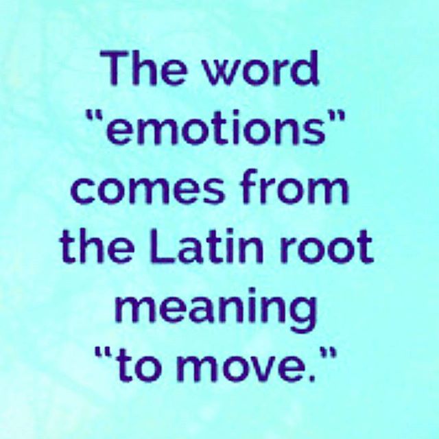 The word #emotion comes from the Latin work meaning &quot;to move&quot;. Emotions move us - it is what motivates us to do the things we do. &quot;It is the music that moves us to the dance&quot; -  Sue Johnson #psychotherapy #instatherapy