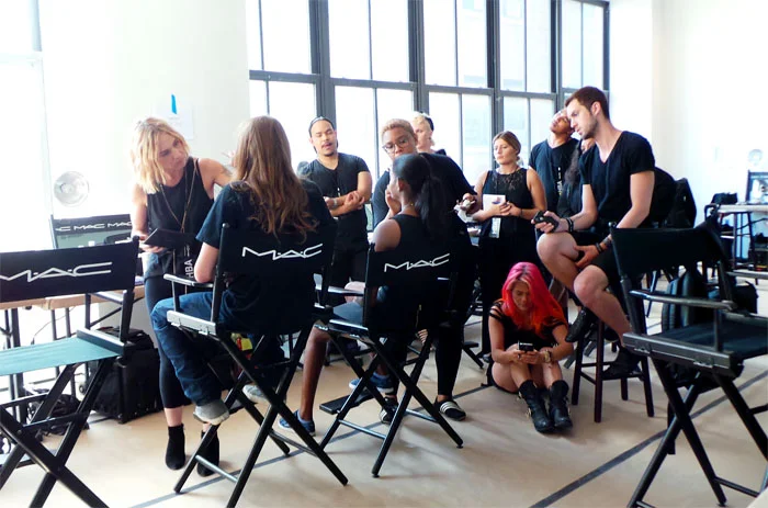 mac cosmetics nyfw