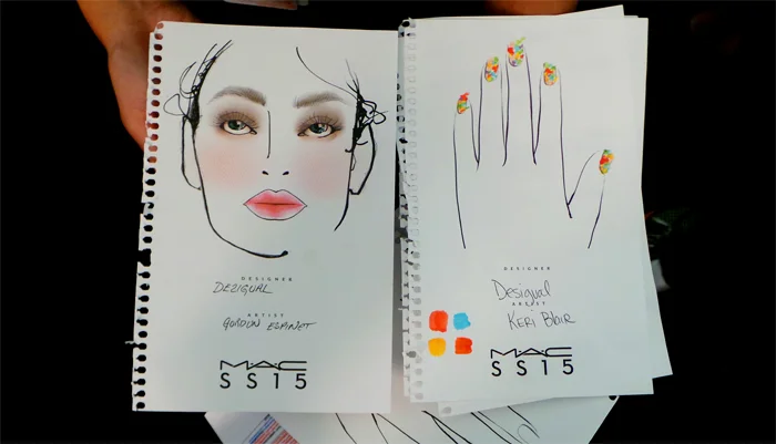 mac cosmetics nyfw
