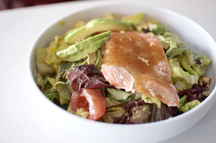 salmon bowl