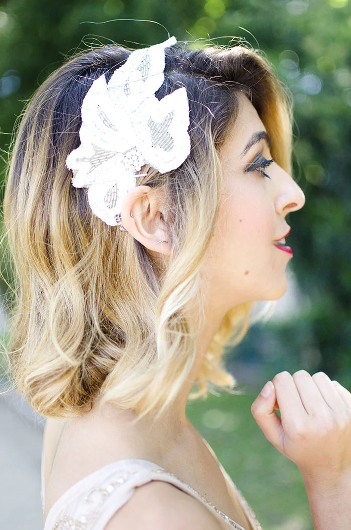sequin headpieces