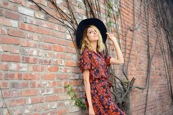floral print dress