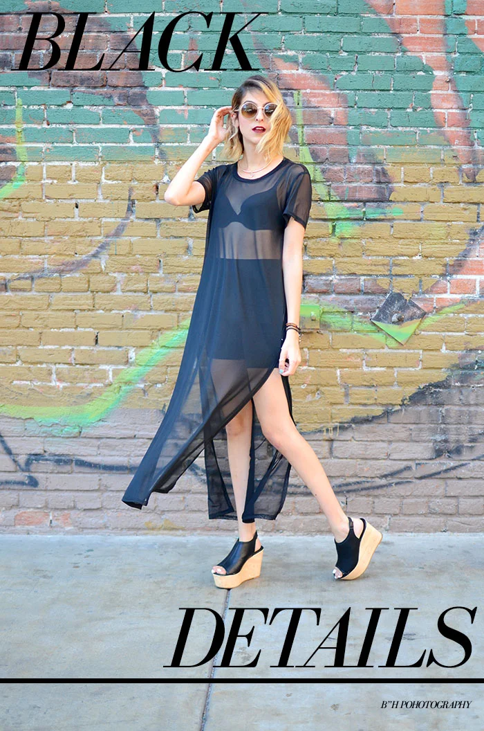mesh dress