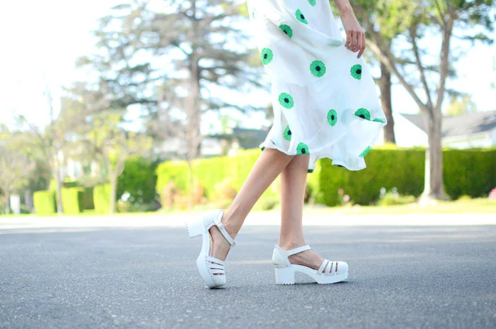 floral skirts