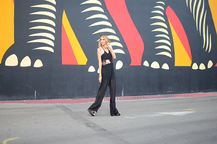 black romper