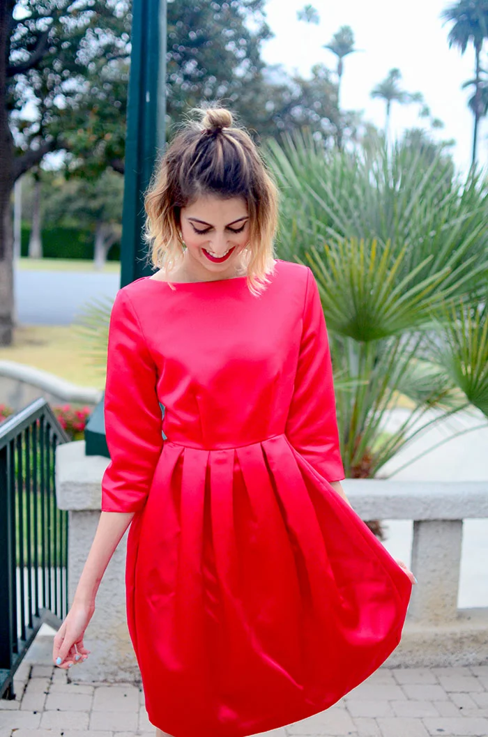 top knot bun