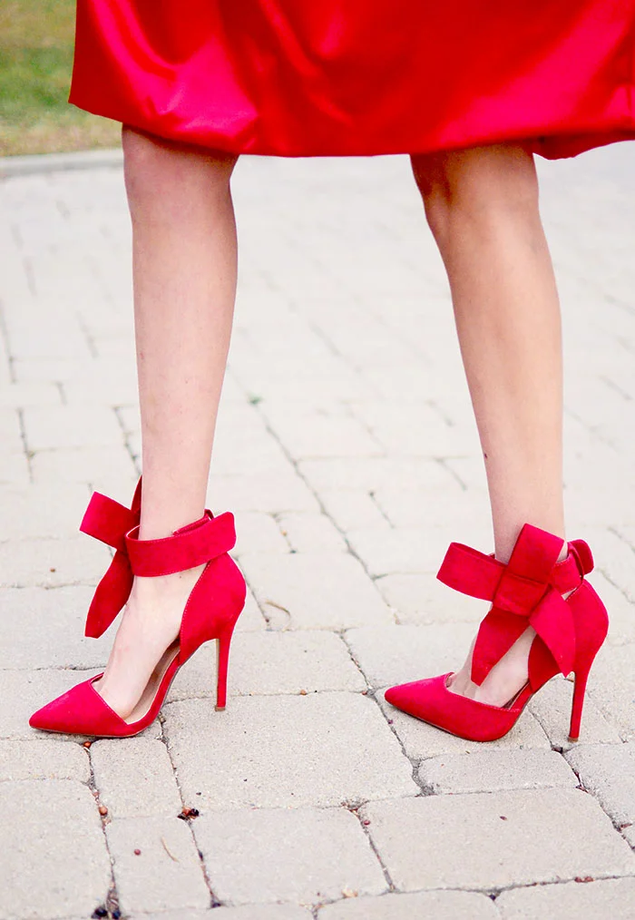 red high heel